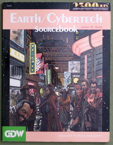 Earth-Cybertech Sourcebook (2300AD role playing game) Image for Earth-Cybertech Sourcebook (2300AD role playing game)