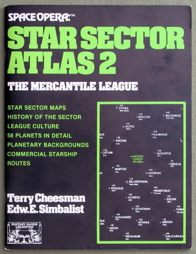 Image for Star Sector Atlas 2 - The Mercantile League (Space Opera)