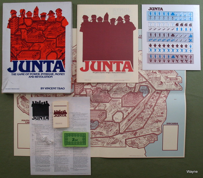 Image for Junta: The Game of Power, Intrigue, Money and Revolution