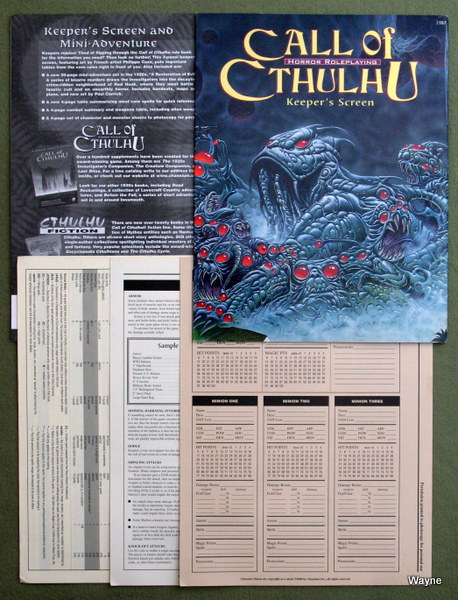 Image for Call of Cthulhu Keeper's Screen (5th Edition)