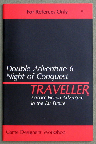 Image for Traveller Double Adventure 6: Divine Intervention / Night of Conquest - 1ST PRINT