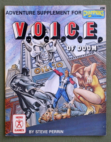 V.O.I.C.E of Doom (Adventure Supplement for Champions) - PLAY COPY Image for V.O.I.C.E of Doom (Adventure Supplement for Champions) - PLAY COPY