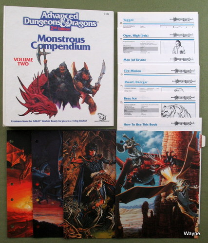 Image for Monstrous Compendium, Volume 2: Dragonlance Appendix (Advanced Dungeons and Dragons)