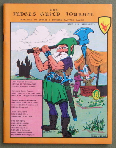 Judges Guild Journal, Issue 20 (April/May 1980) Image for Judges Guild Journal, Issue 20 (April/May 1980)