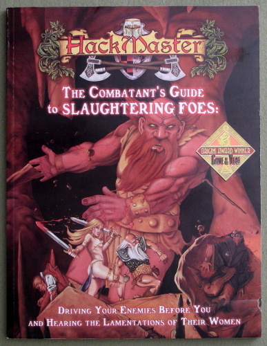 Image for The Combatant's Guide to Slaughtering Foes (HackMaster)