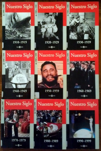 Image for Nuestro Siglo 9-book Set, 1910-1999 (Spanish: "Our Century")