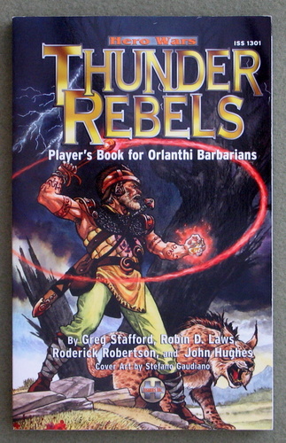Thunder Rebels: Player's Book for Orlanthi Barbarians (Hero Wars) Image for Thunder Rebels: Player's Book for Orlanthi Barbarians (Hero Wars)