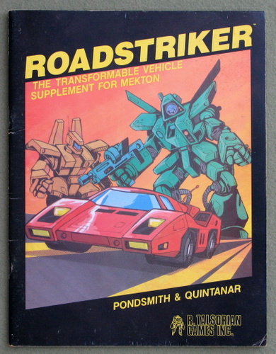 Image for Roadstriker: The Transformable Vehicle Supplement for Mekton