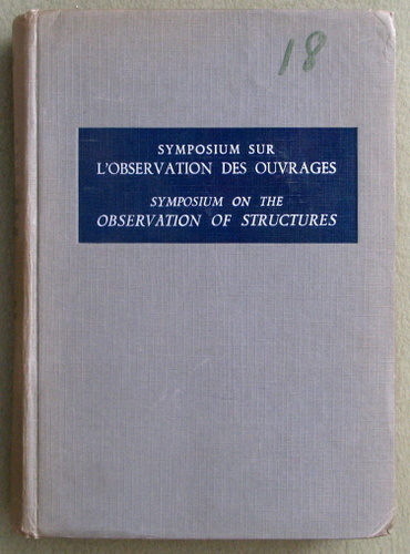 Image for Symposium On The Observation Of Structures, Vol. 2 (Symposium Sur L'Observation Des Ouvrages)