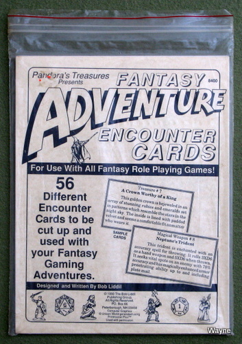 Image for Fantasy Adventure Encounter Cards