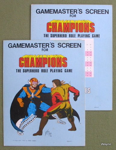 Image for Gamemaster's Screen For Champions