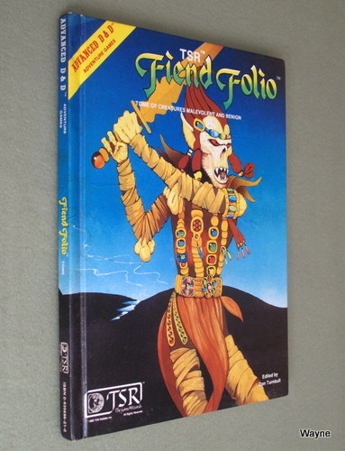 Image for Fiend Folio: Tome of Creatures Malevolent and Benign (Advanced Dungeons and Dragons)