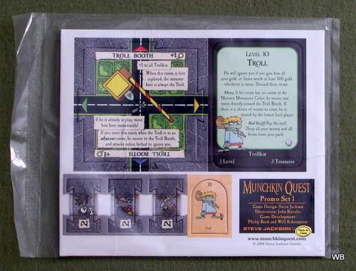 Image for Munchkin Quest: Promo Set 1