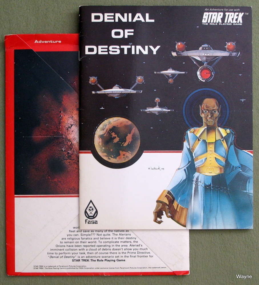 Image for Denial of Destiny (Star Trek: The Role Playing Game)
