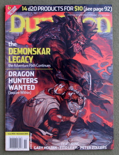Dungeon Magazine, Issue 104 Image for Dungeon Magazine, Issue 104