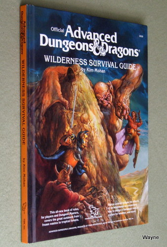 Image for Wilderness Survival Guide (Advanced Dungeons and Dragons)