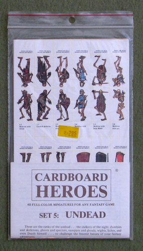 Image for Cardboard Heroes, Set 5: Undead