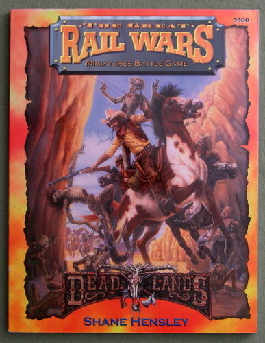 Great Rail Wars: Miniatures Battle Game (Deadlands) Image for Great Rail Wars: Miniatures Battle Game (Deadlands)
