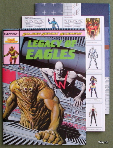 Image for Legacy of Eagles (A Golden Heroes Scenario 1)