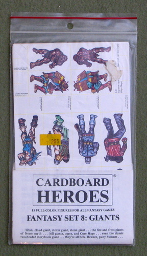 Image for Cardboard Heroes, Set 8: Giants