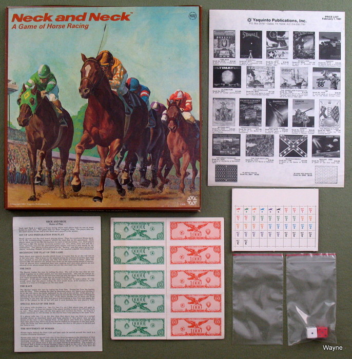 Image for Neck and Neck: A Game of Horse Racing
