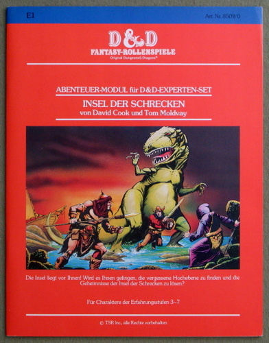 Image for Insel der Schrecken: Modul E1 (D&D Fantasy-Rollenspiele)