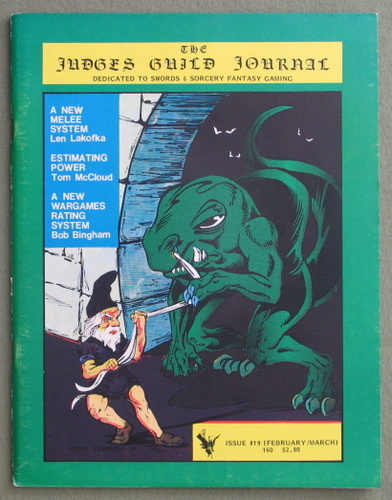 Judges Guild Journal, Issue 19 (Feb/March 1980) Image for Judges Guild Journal, Issue 19 (Feb/March 1980)