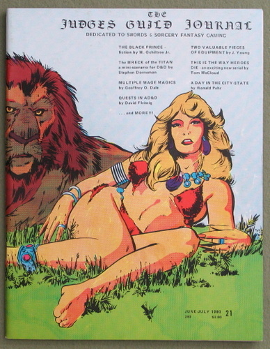 Image for Judges Guild Journal #21 (June-July 1980)